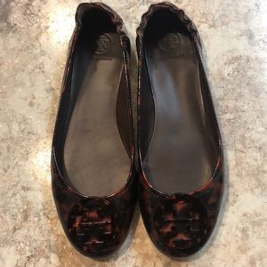 Tory Burch Minnie Travel Flats - Sz 9